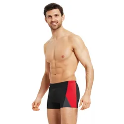 Prism Hip Racer Swimming Shorts Black / Red XL Men