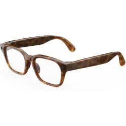 Gafas con IA Adventurer, Tortuga clásico, Lentes transparentes