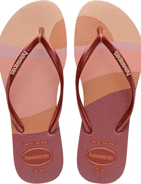 Chanclas Mujer Hav. Slim Palette Glow Ballet Rose 412 - Havaianas - FashionsVida