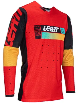 Maglia Moto Cross JERSEY MOTO 4.5 LITE Rosso taglia S - Leatt - FashionsVida