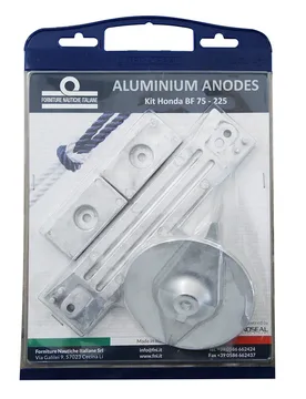 Aluminium Honda Bf75-90-115-130 Anode Silver One Size unisex - Tecnoseal - FashionsVida