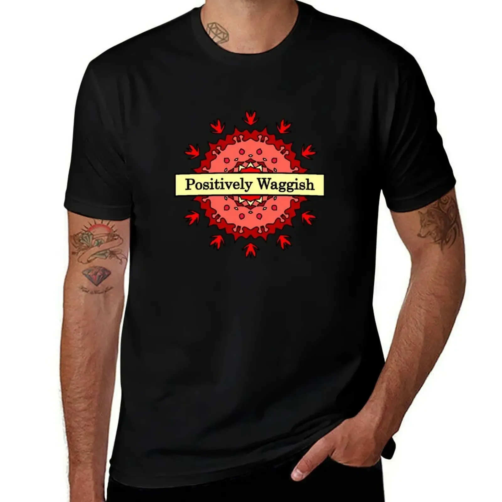 Positively Waggish T-Shirt Non-Shrink Basic Cotton T-Shirt - Aliexpress - FashionsVida