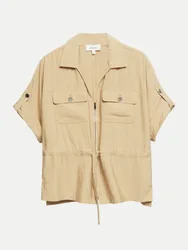 RED LABEL Indoor-Jacke mit V-Ausschnitt Beige 38