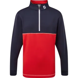Layer Junior Colour Block Chill-Out 1/2-Zip, navy/rot s
