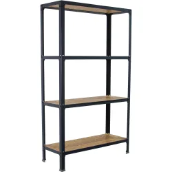 Estantería metálica HOMECLICK WOOD 4 Estantes