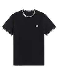 Fred Perry Camiseta negro L