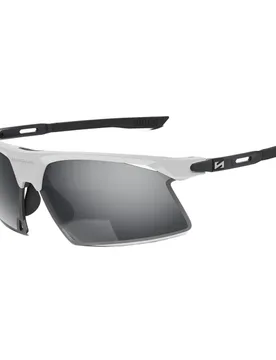 Occhiali Da Sole Aerobeam Titanium Metal White Matt - SCICON - FashionsVida