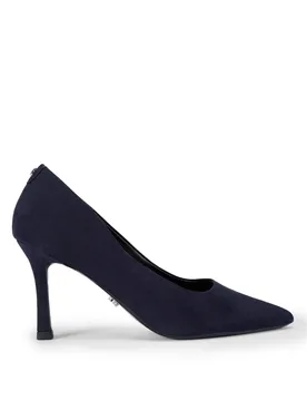 Womens Corletta Court Heels - Navy Fabric - Size Uk 3 - Carvela - FashionsVida