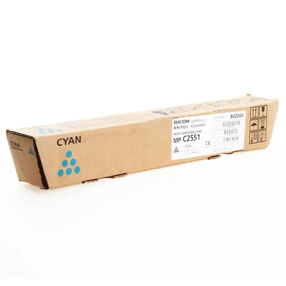 Imaging Toner Mp C2551he 841505 Cyan One Size unisex - Ricoh - FashionsVida