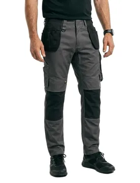Pantalon De Travail Unique 14031 Hanging Pockets Big Dark Anthracite / Black 54 - MASCOT - FashionsVida
