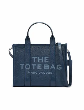 JACOBS Ledertasche - Tote Bag THE MEDIUM TOTE LEATHER dunkelblau damen - Marc - FashionsVida