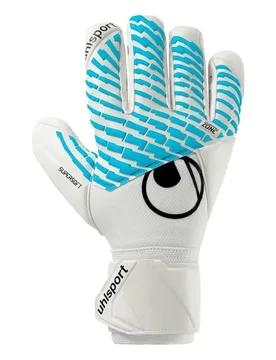 Torwarthandschuhe FM Cybertec Supersoft HN - Blanc - male - Size: Taille 4,5 - Uhlsport - FashionsVida