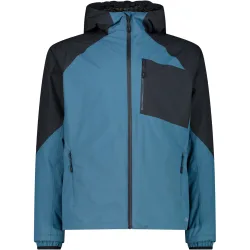 Man jacket fix hood chaqueta softshell hombre Azul (54)