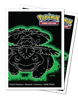 Pokémon Neon Kanto 105ct APEX Deck Protector Sleeves Venusaur - Ultra PRO - FashionsVida