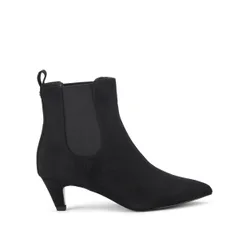 Womens Franca Ankle Boots - Black Fabric - Size Uk 5