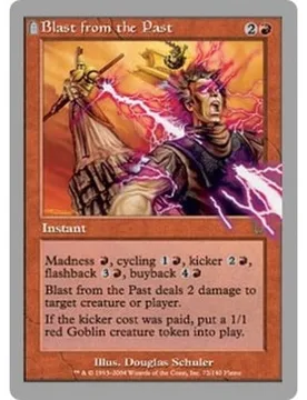 Blast from the Past (foil) Unhinged - Magic: The Gathering - FashionsVida