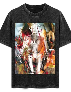 Ghost of a Robot T-Shirt Christmas Casual Tee Shirt - Aliexpress - FashionsVida