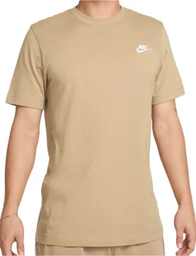 Sportswear club camiseta manga corta hombre Beige (XL) - Nike - FashionsVida