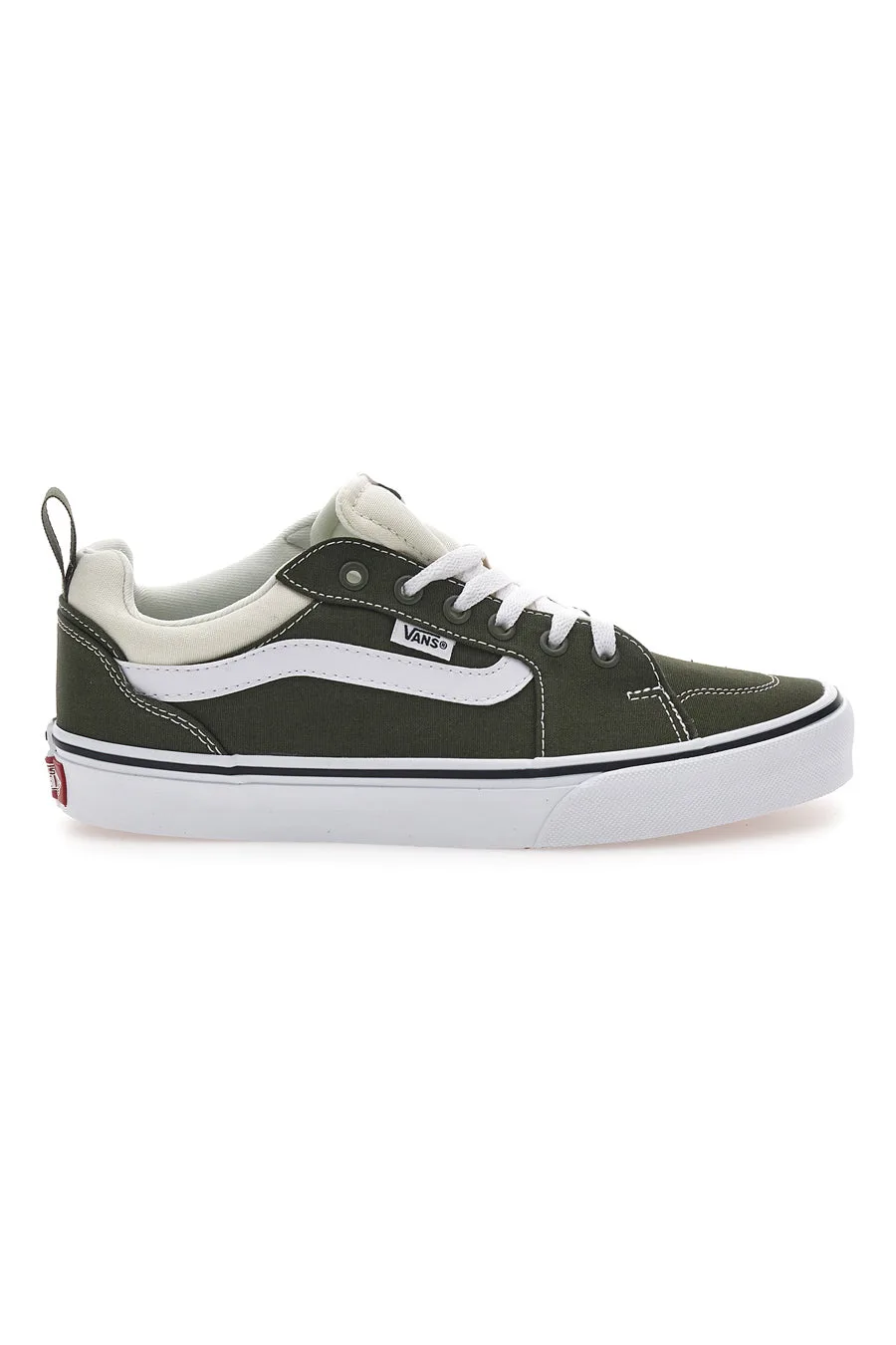 Sneakers Verde Oliva e Bianche FILMORE 40½ - Vans - FashionsVida