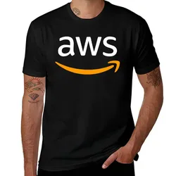 Aws logo Essential T-Shirt Large Size Breathable Tee