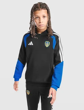 Leeds United FC Tiro 26 Training Hoodie Junior, Grau - unisex - Size: 11-12Y - Adidas - FashionsVida