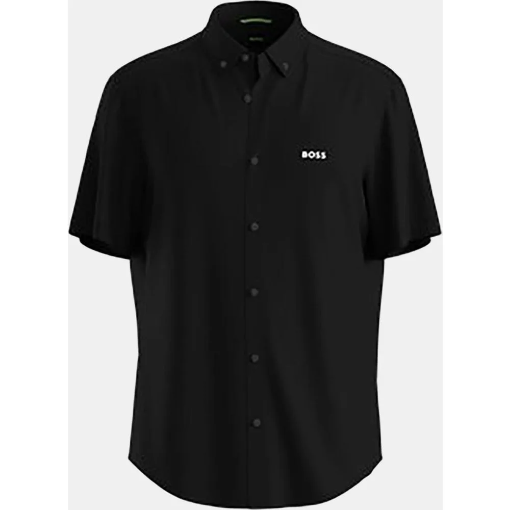 Camisa manga corta de hombre - Boss - FashionsVida