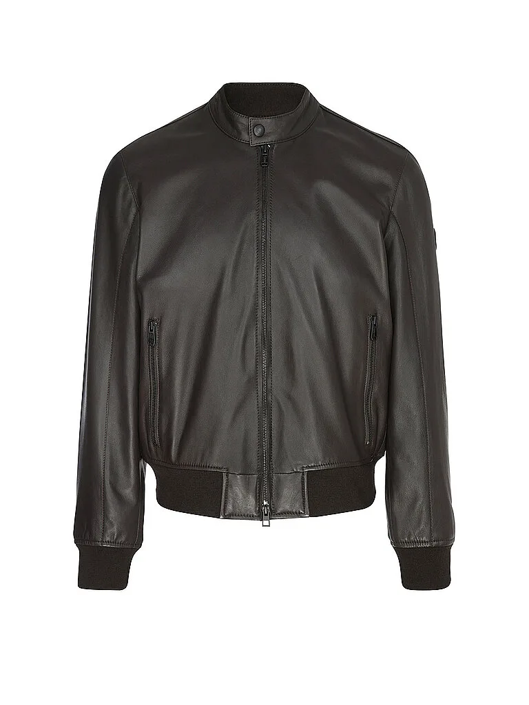 Joop Giacca in pelle BAMOR marrone 52 - Joop! - FashionsVida