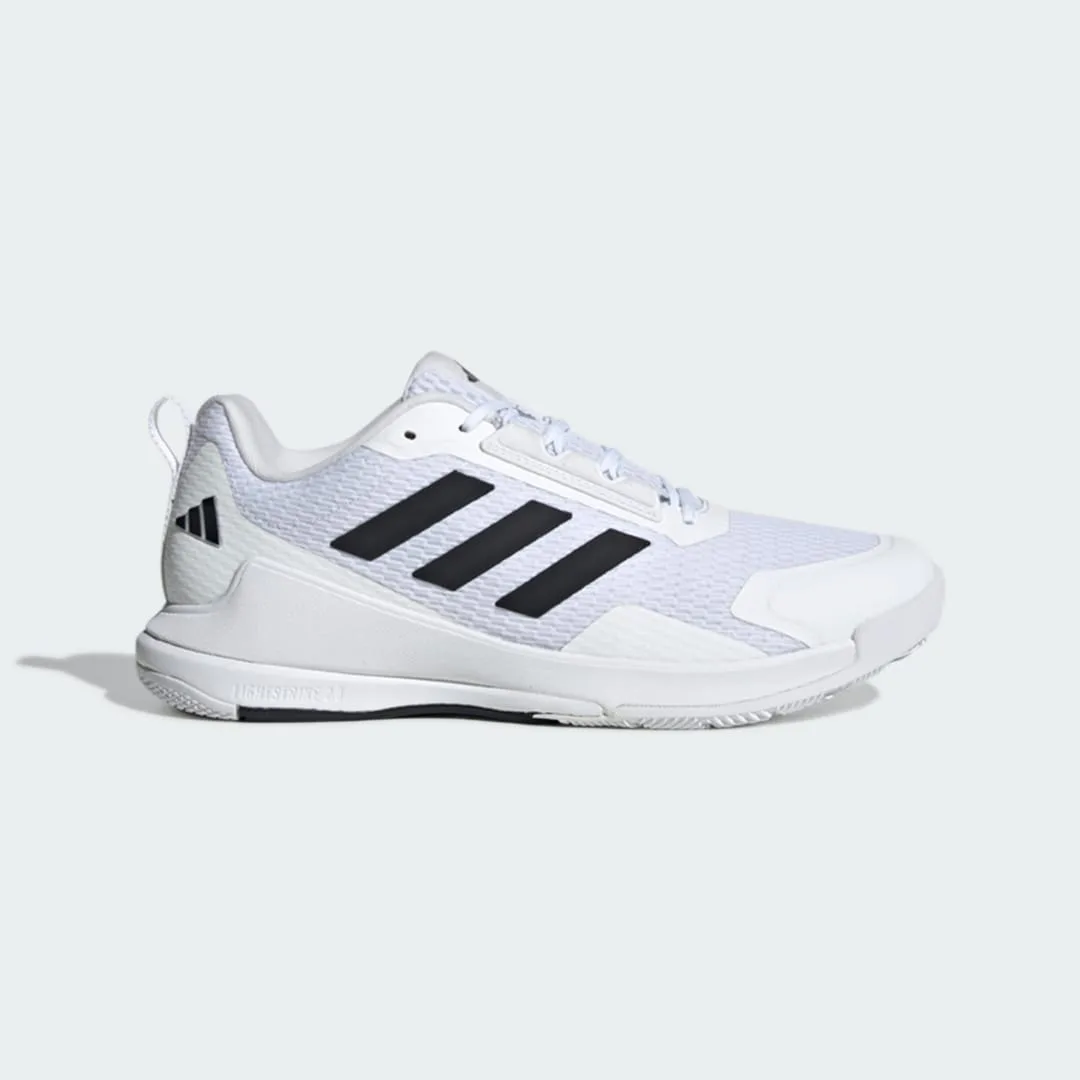 Scarpe Novaflight 2 Indoor 40 Cloud White / Core Black / Cloud White - Adidas - FashionsVida