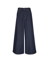 Jeans Wide Leg WKDZATTERA azul oscuro 34