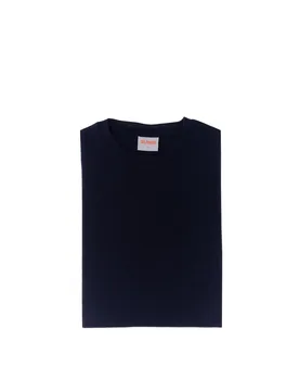 Maglia lana merino BLU SCURO L - Sun68 - FashionsVida
