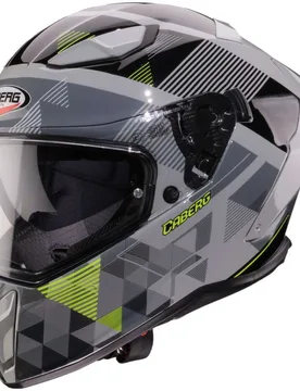 Casco Moto Integrale DRIFT EVO 2 PRISM Grigio Nero Gi taglia S - Caberg - FashionsVida