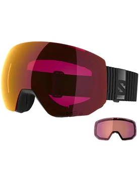 Skibrille/Snowboardbrille Radium Pro Sigma Black schwarz - Salomon - FashionsVida