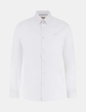 GUESS camicia slim fit uomo bianco - Guess - FashionsVida