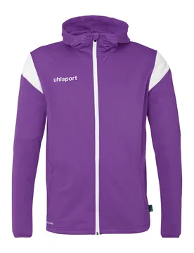 Kinder-Trainingsjacke mit Kapuze Squad 27 - Violet - unisex - Size: 10/12 ans - Uhlsport - FashionsVida