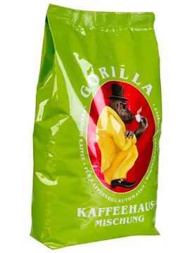 Chicchi Di Caffè Gorilla Coffeehouse 1kg Black - Joerges - FashionsVida