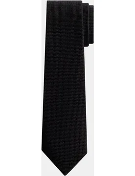 Corbata de hombre de seda y lana, con microestructura - Calvin Klein - FashionsVida