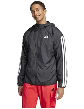 Trainingsjacken Veste Essentials 3 Stripes Noir En Polyester Recyclé Eu M Male - Adidas - FashionsVida