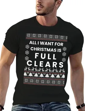 All I Want for Christmas is Full Clears T-Shirt Sporty Breathable Short Sleeve T-Shirt - Aliexpress - FashionsVida