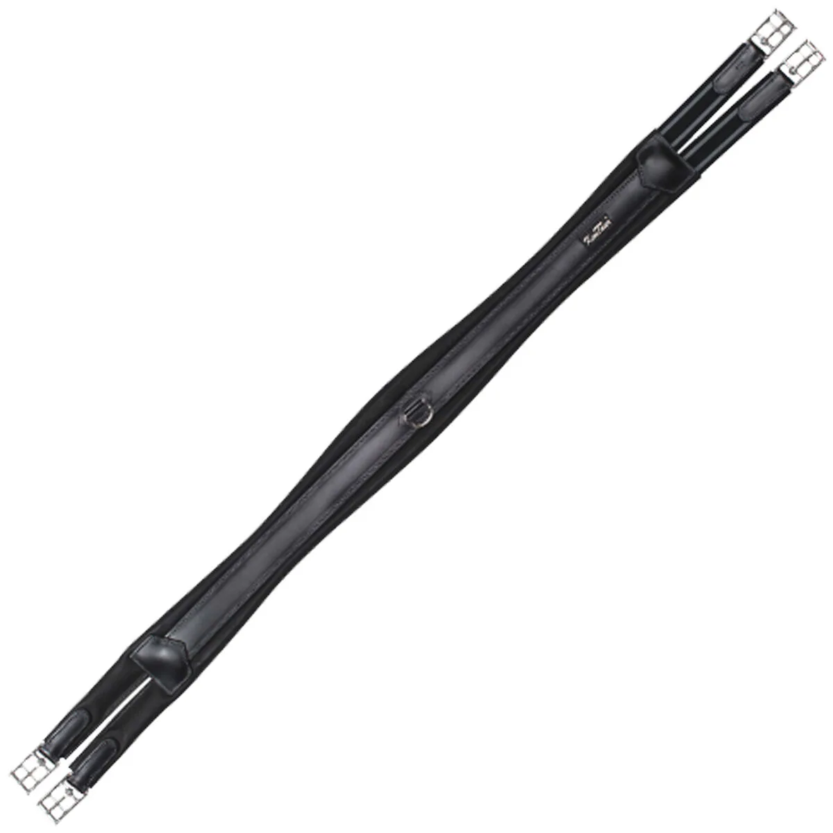 Ledersattelgurt MODENA black 120 cm - Kentaur - FashionsVida