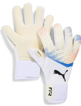 Gants De Gardien De But Future Pro Hybrid White / Glowing Red / Ultra Blue 8.5 unisex - Puma - FashionsVida