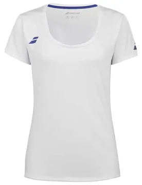 Play Short Sleeve T-shirt White / White M - Babolat - FashionsVida