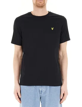 T-shirt girocollo NERO S - Lyle & Scott - FashionsVida