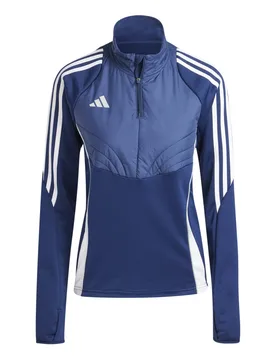 Winter-Trainingsoberteil für Damen Tiro 24 - Bleu - female - Size: S - Adidas - FashionsVida