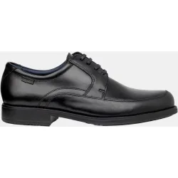 Zapatos de cordones de hombre de piel en color