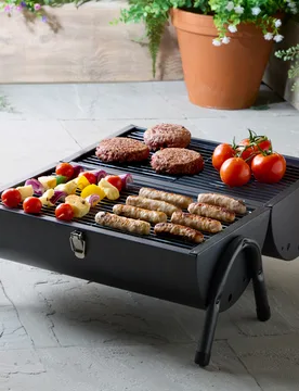 Holzkohlegrill mit 2 Rosten Basilico - 3Pagen - FashionsVida