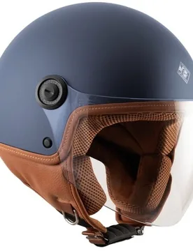 Casco Moto Jet C1000 EL'JETTIN 6.0 Dark Blu taglia S - Tucano Urbano - FashionsVida