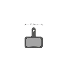 Pastiglie freno sinterizzate SHIMANO DEORE ACERA ALIVIO ALTUS TRP Tektro QUAD