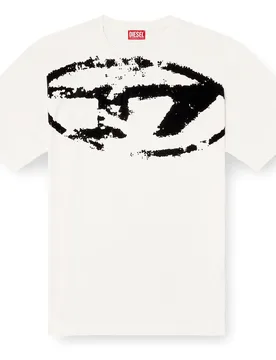 Camiseta de hombre de algodón de manga corta - Diesel - FashionsVida