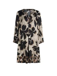 Minivestido beige 48