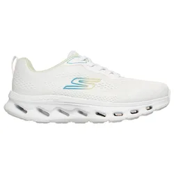 Baskets Go Walk Glide Step™ 2.0 Kristee White Textile / Blue Trim EU 39